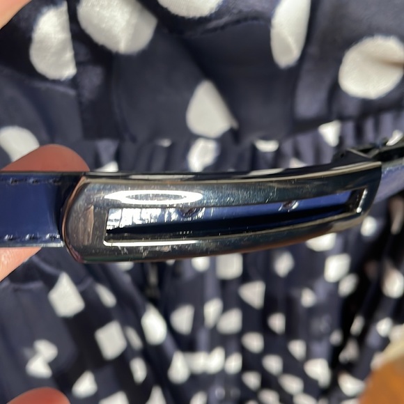 Adrianna Papel Polka Dot design knee length sleeveless knife Pleated dress, 12 - Picture 10 of 11